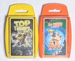2er Set Top Trumps - Transformers & Naruto