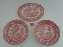 2 Schüssel & 1 Platte –Ironstone England