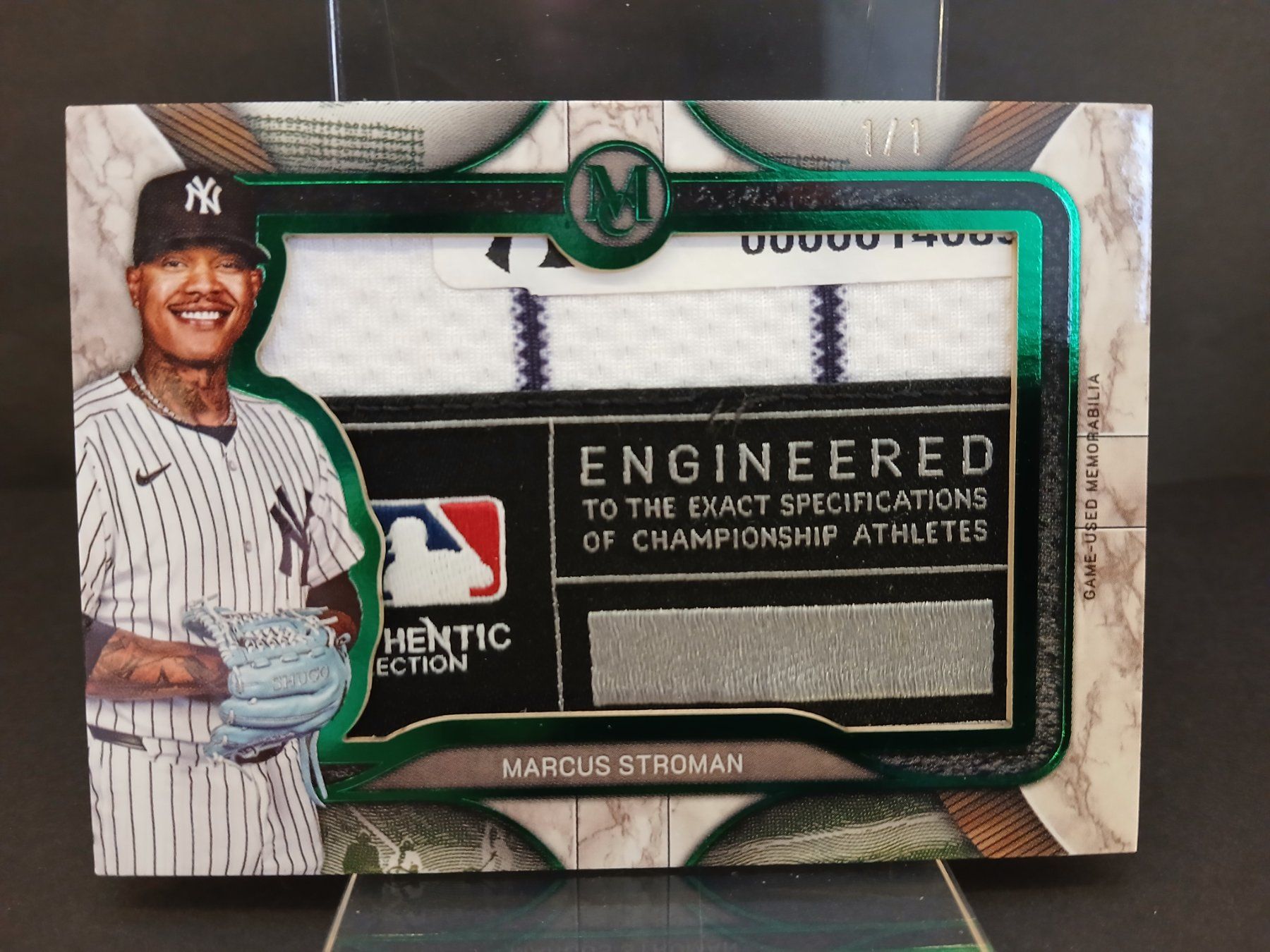 Topps Carte collezionabili: Topps Baseball Marcus Stroman Laundry Tag 1/1 Yankees – Nuovo (secondo la descrizione) da Schaffhausen venduto da Hariyama