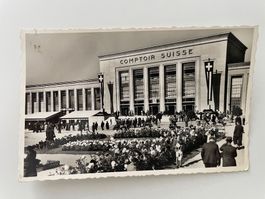 Comptoir Suisse Lausanne, Ansichtskarte von 1939, Rarität...