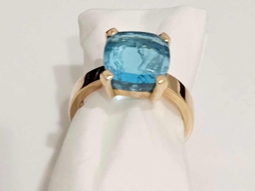Topas 8.67ct mit 18Karat Gold Ring (Gebraucht) in Fehraltorf für CHF ...