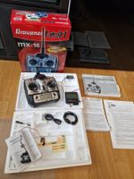 Graupner HoTT MX-16 Fernsteuerung 2.4GHz inkl. div. Zubehör