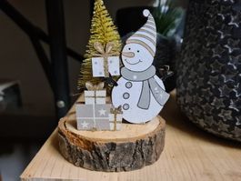 Weihnachts Holz Deko 3D