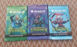 Magic The Gathering 3x Secrets of Strixhaven Play Booster