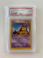 Pokemon Abra Base Set 1st Edition PSA9 German