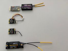 Jeti Empfänger Duplex R4H und R5L und 2x R7 nano