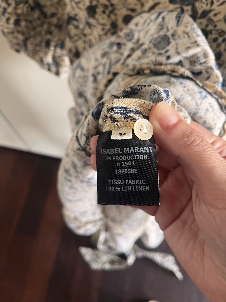 Isabel Marant Vestiti: Isabel Marant Etoile Leinenkleid  Gr 34 – Nuovo (secondo la descrizione) da Regensberg venduto da kroti68 5