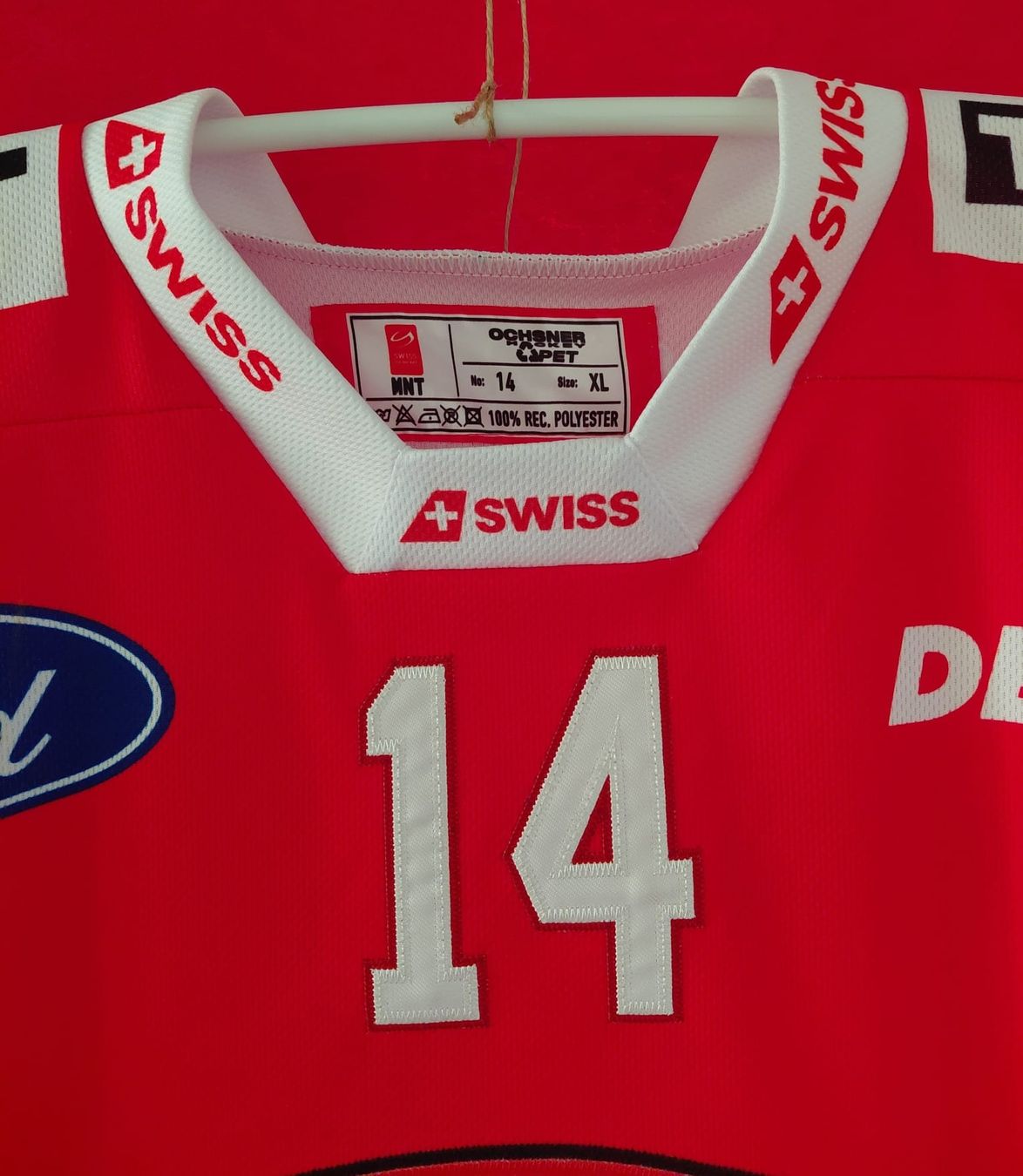 Gameworn Canottiere & Pantaloni: Swiss Eishockey Trikot Kukan – Usato da Wilen b. Wollerau venduto da Sousi82 8