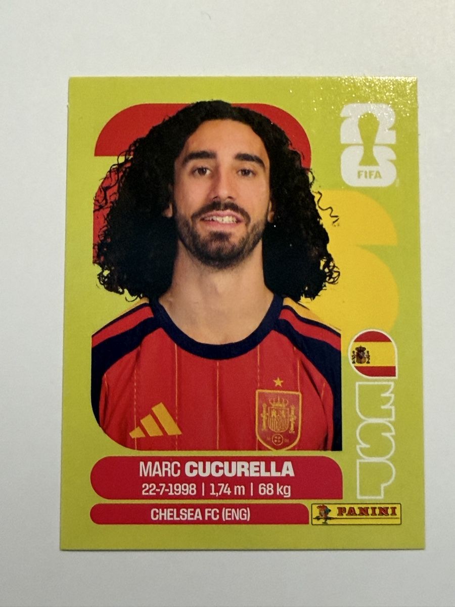 Panini Carte collezionabili: Panini WM 2026 Marc Cucurella ESP 8 – Nuovo (secondo la descrizione) da Reinach BL venduto da Pepe2412