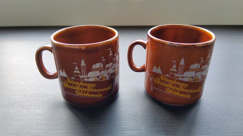 Weihnachtsmarkt Glühwein Punsch Tassen Kaufen auf Ricardo