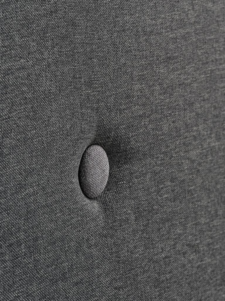 Jysk Letti: Grau Polsterbett 160x200 – Usato da Baar venduto da fan_27lj 3