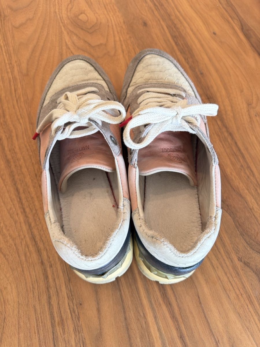 Navyboot Scarpe da donna: Navyboot Sneaker, Gr. 39, Schlangenoptik – Usato da Zürich venduto da blancali 5