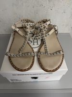 Sandaletten ASH beige Nieten Grösse 40