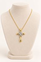 585/14 Karat Gold Collier mit 020 Ct Brillanten