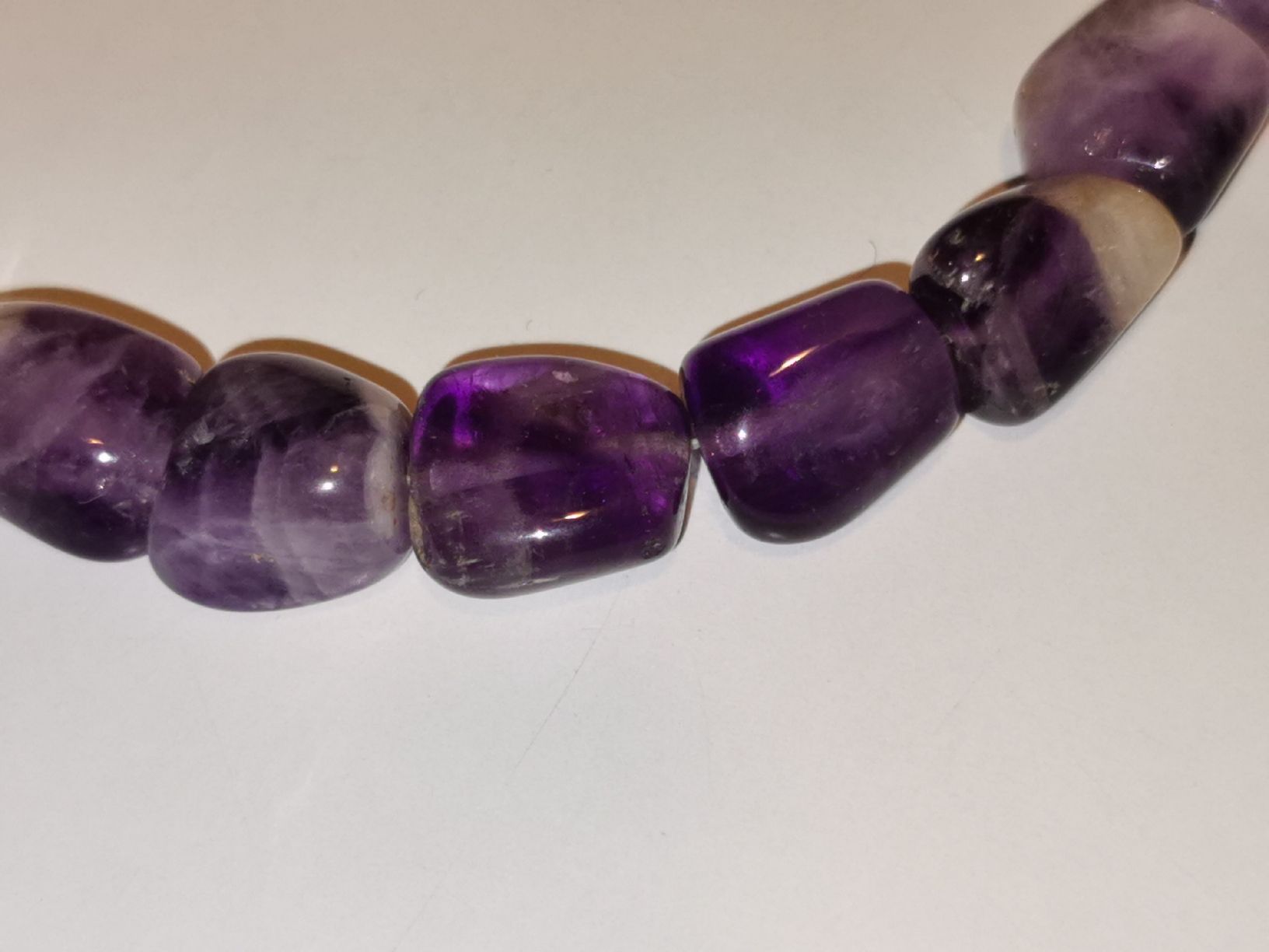 Ketten: Damen Kette aus Amethyst – Neu (gemäss Beschreibung) aus Schlieren von vlalif 4