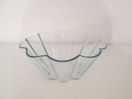 Wunderschöne Glas Pudding Schale