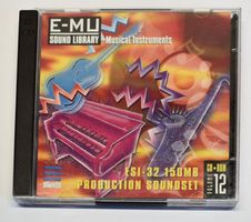 4 Stk. E-MU Sampler Sound Library CD Rom