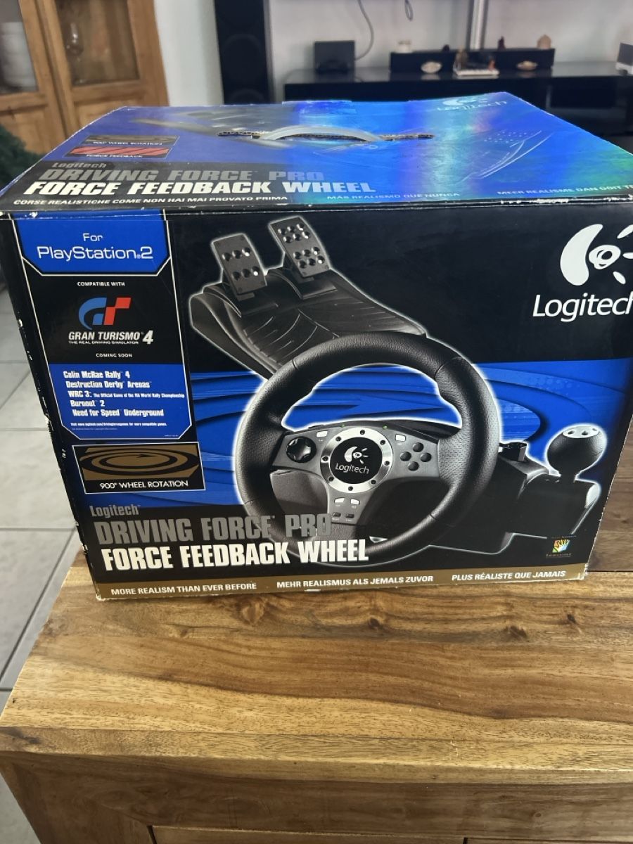Logitech Controller: Logitech Driving Force Pro - ! !Neuzustand.. – Nuovo e nell'imballaggio originale da Rorschach venduto da delia84