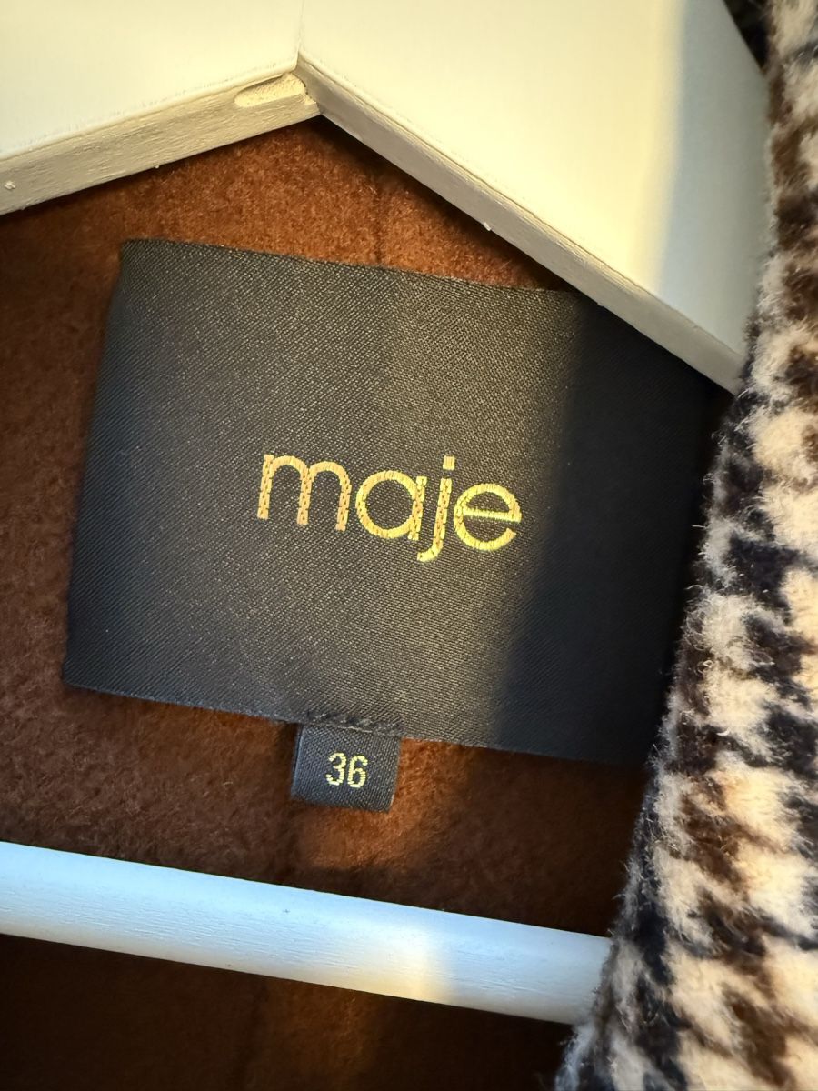 Maje Giacche: Maje Blazer Gr. 36 Hahnentrittmuster – Usato da Zollikon venduto da snowflake10- 3