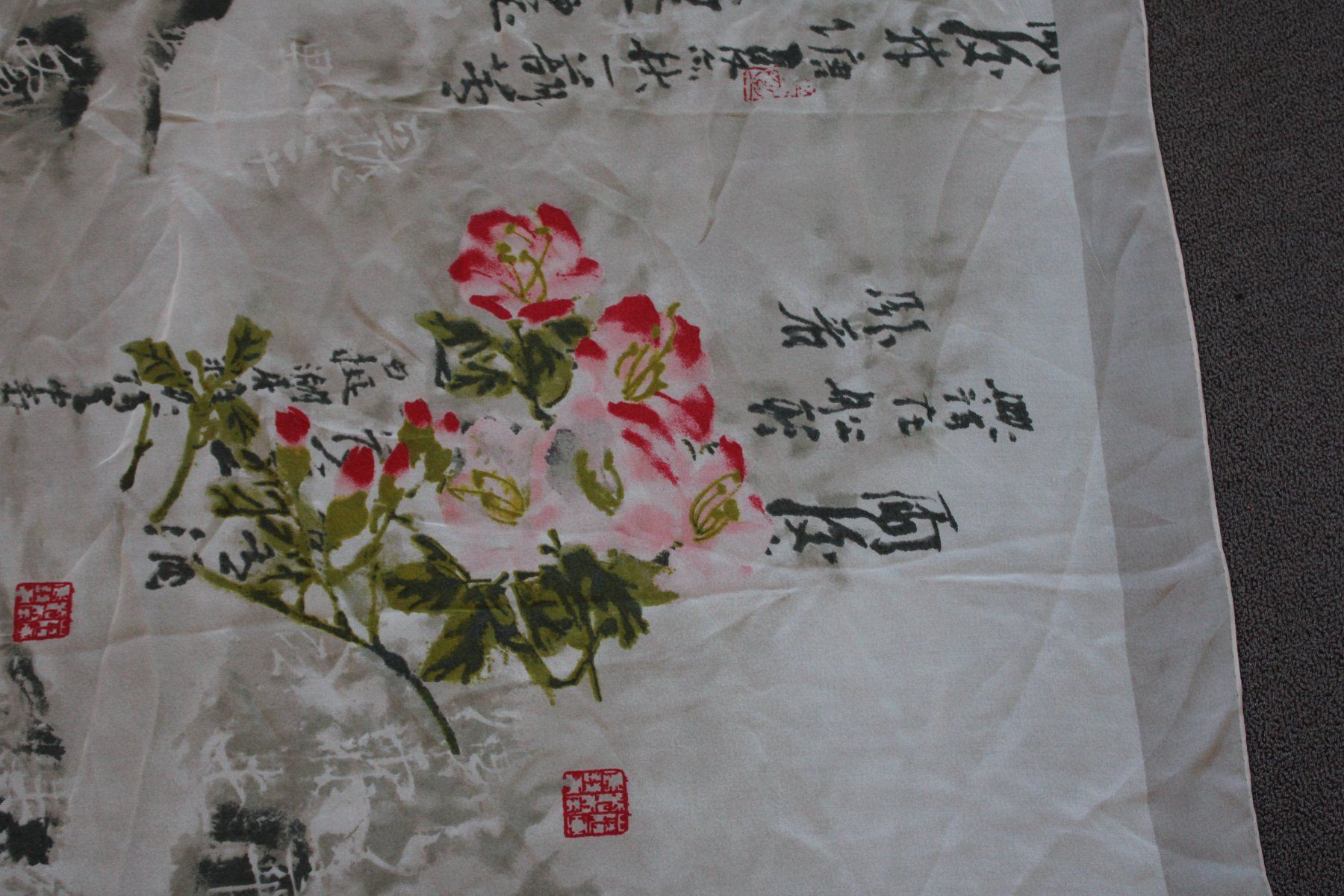 Foulard & Sciarpe: Seidenfoulard – Usato da Schaan venduto da antikes_und_kurioses 2