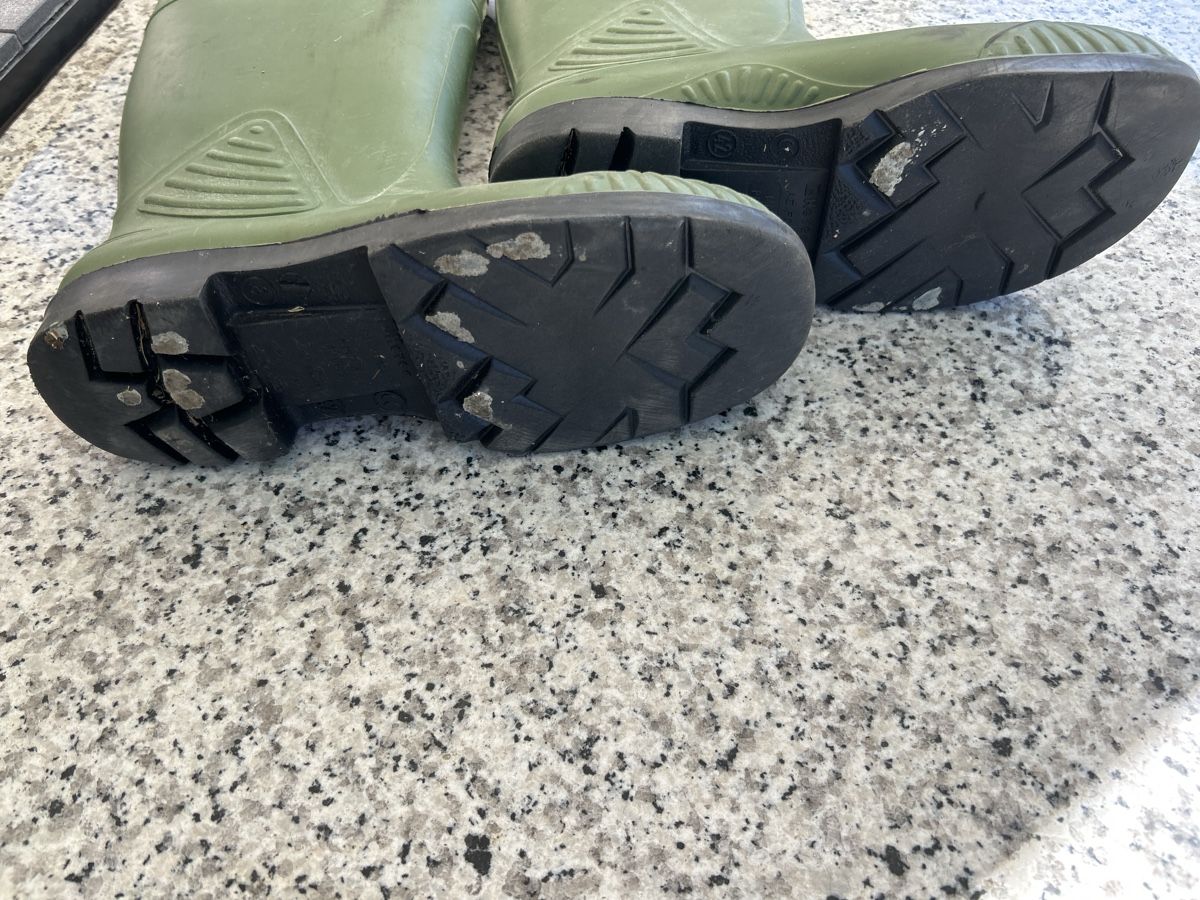 Herrenschuhe: Gummistiefel grün Grösse 42 gebraucht – Gebraucht aus grüningen von Luchs07 2