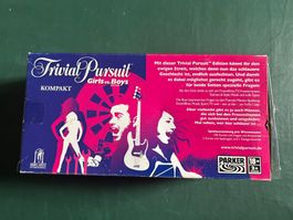 Trivial Pursuit Girls vs Boys Kompakt Brettspiel