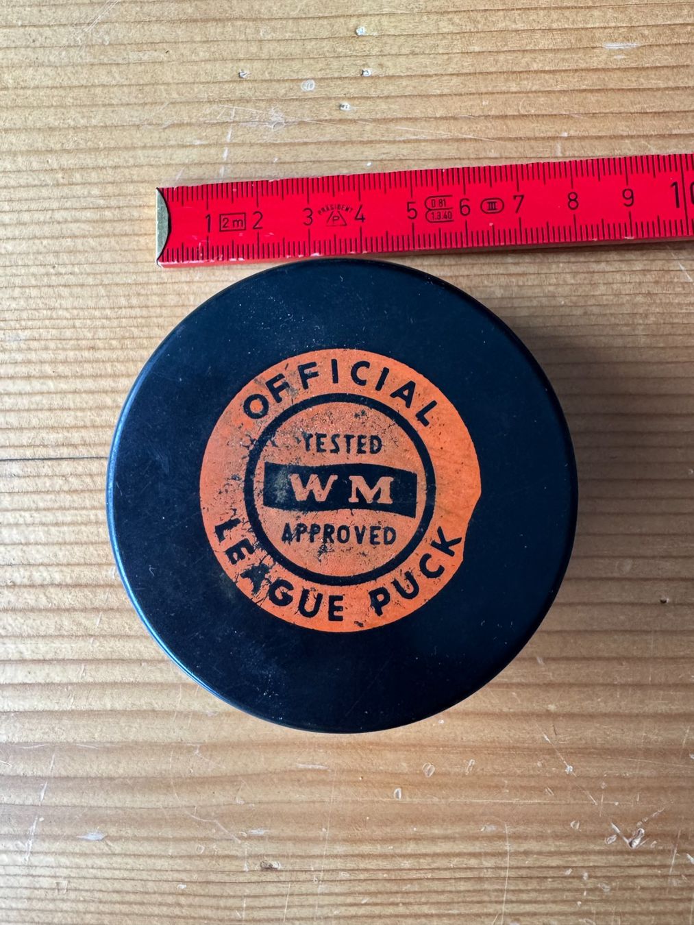 Palloni: Eishockey Puck, OFFICIAL – Usato da Siebnen venduto da Trans-Am