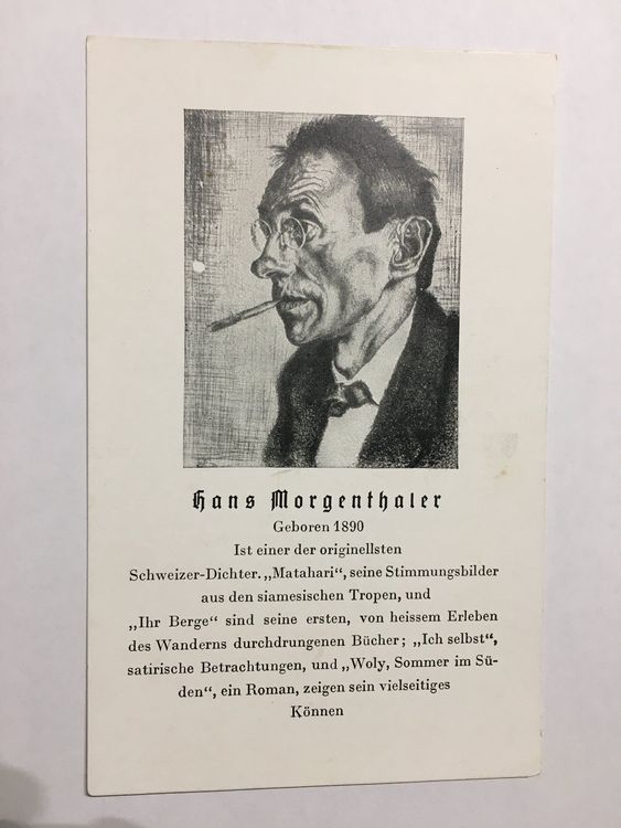 Hans Morgenthaler | Kaufen auf Ricardo