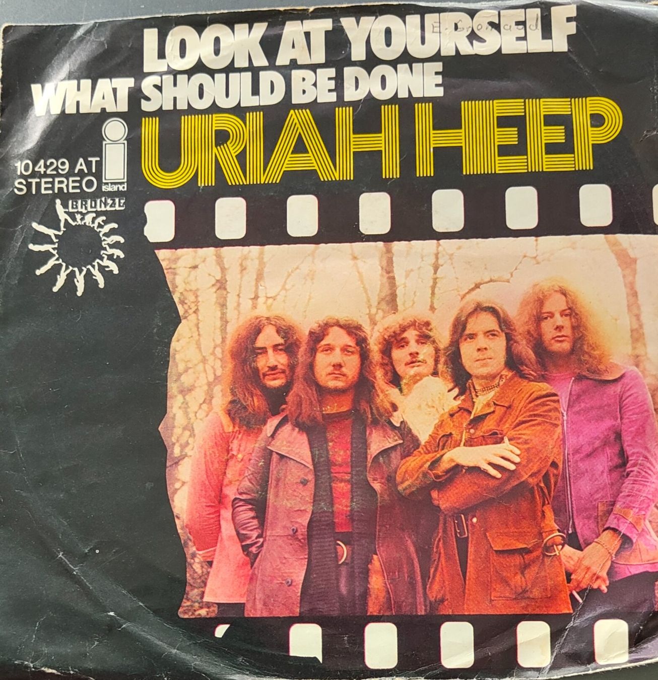 Dischi in vinile: Vinyl-Single Uriah Heep - Look At Yourself – Usato da Langenthal venduto da Modo39
