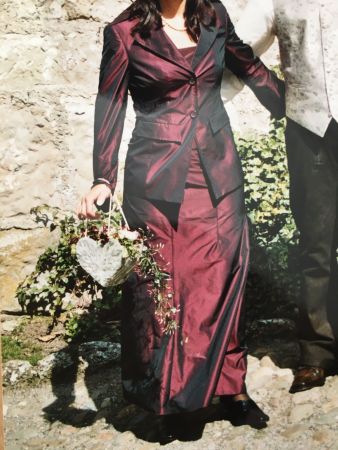 Festliches 3 teiliges Kleid Gr 36/38 Kurzgrösse Marc Aurel