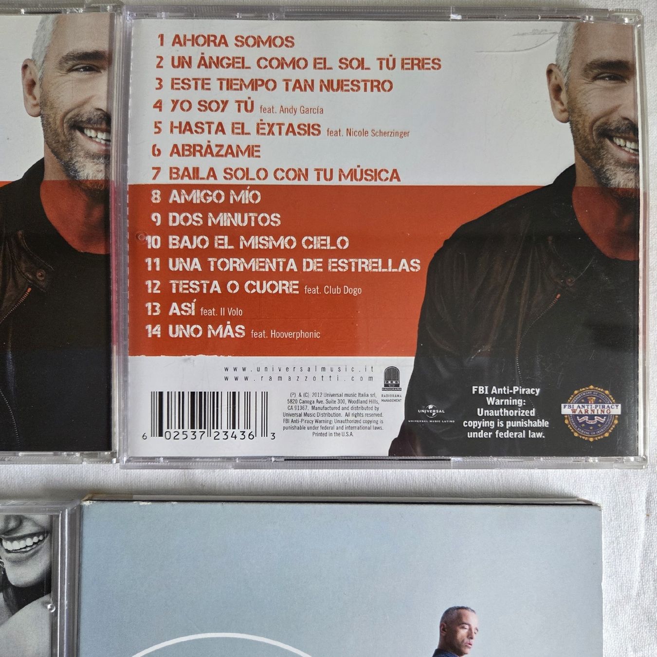 CD: Eros Ramazzotti CD Konvolut – Usato da Stans venduto da Ducati16 3