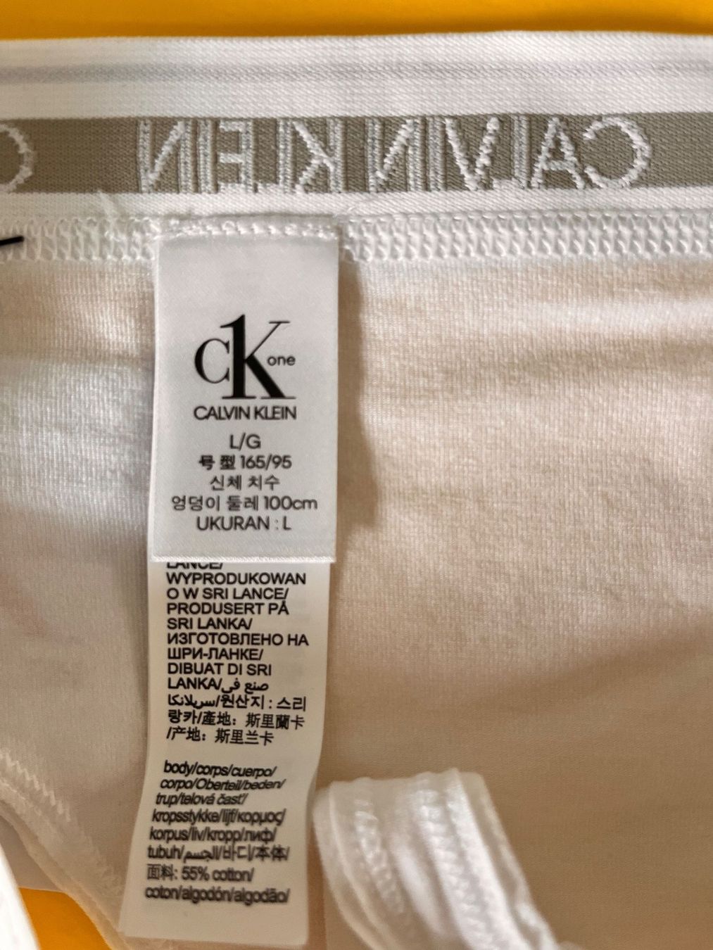 Calvin Klein Altra biancheria intima: String, CALVIN KLEIN, Grösse L, 1 Stück in Weiss – Nuovo e nell'imballaggio originale da Rudolfstetten venduto da gst_g7xl 3