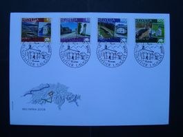 2006 Nr. B300-B303 auf Brief gestempelt 1.8.2006 Rütli