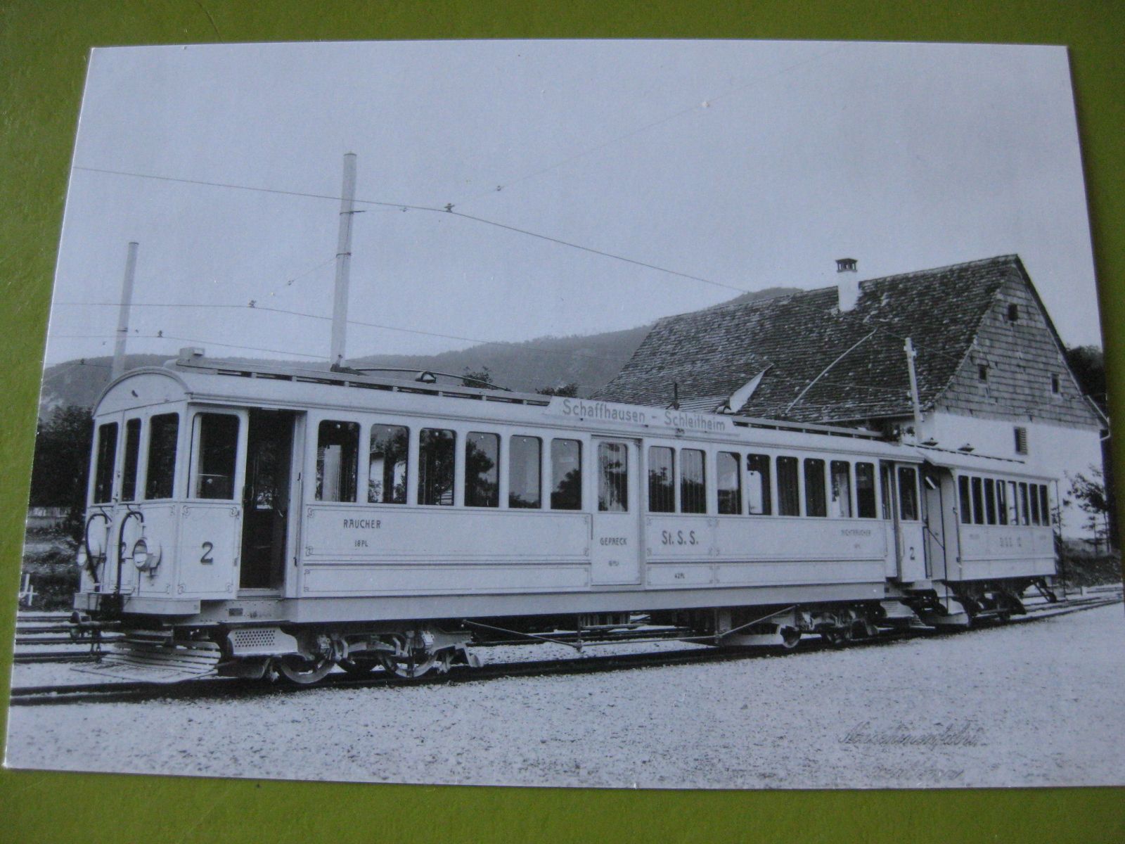 Cartoline postali: AK Schaffhausen Fulachstrasse mit Tram – Usato da Malters venduto da Marosko