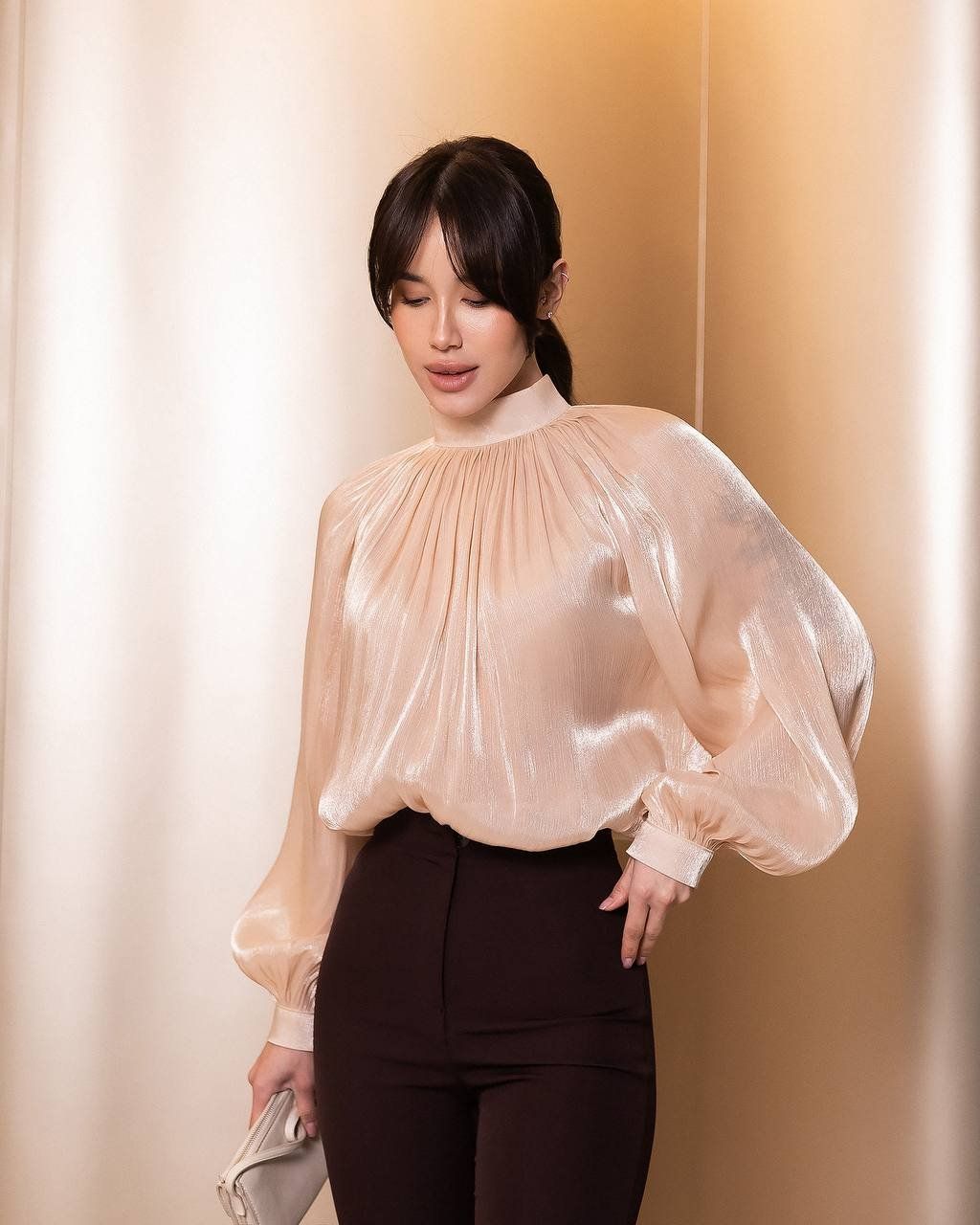 Camicette: Elegant Organza Blouse Size: XS-M – Nuovo e nell'imballaggio originale da Zürich venduto da Ms.Me-Fashion 5