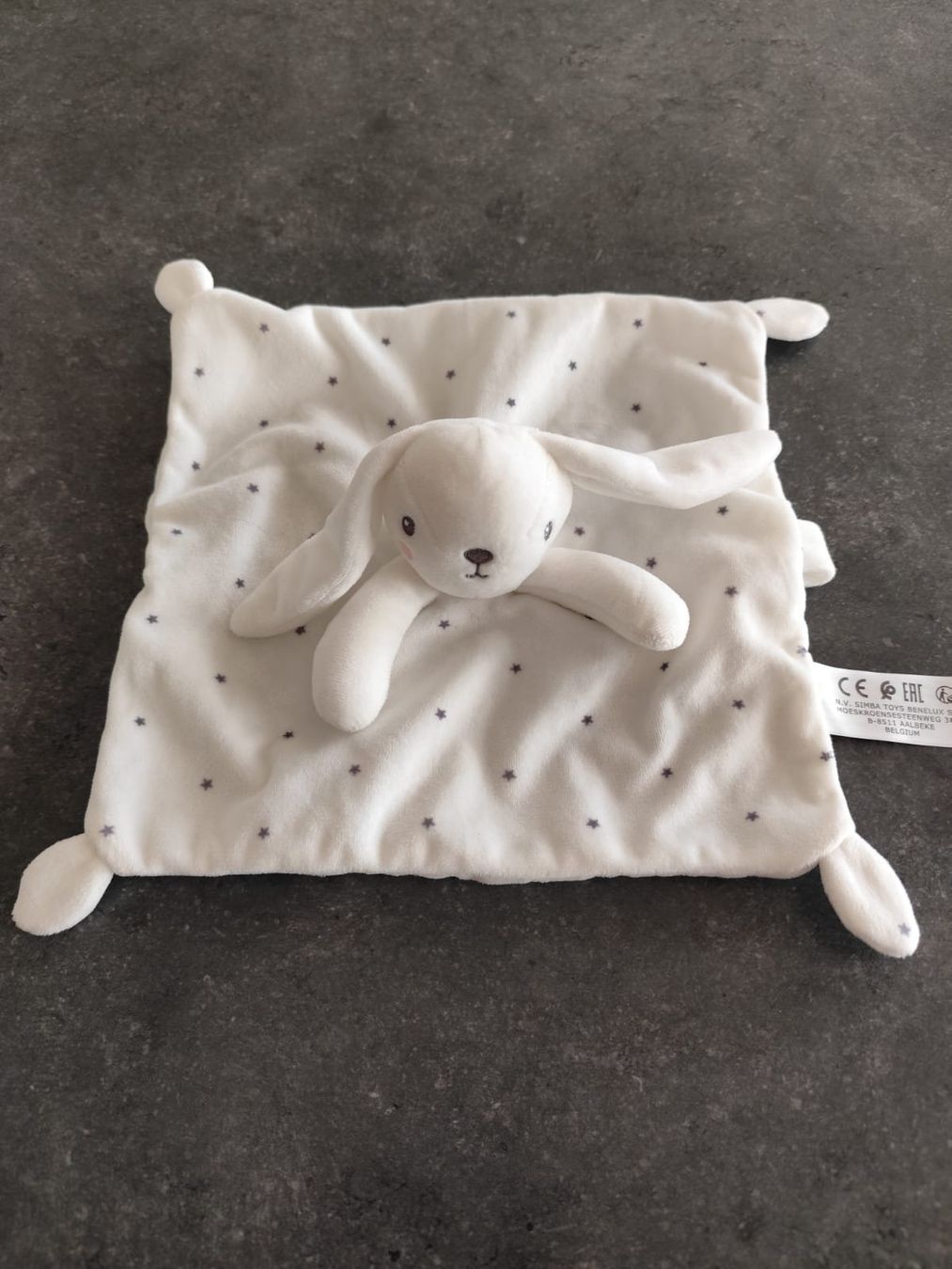 Giocattoli: Doudou plat lapin bébé étoiles NEUF – Nuovo (secondo la descrizione) da Prilly venduto da Ledanaki