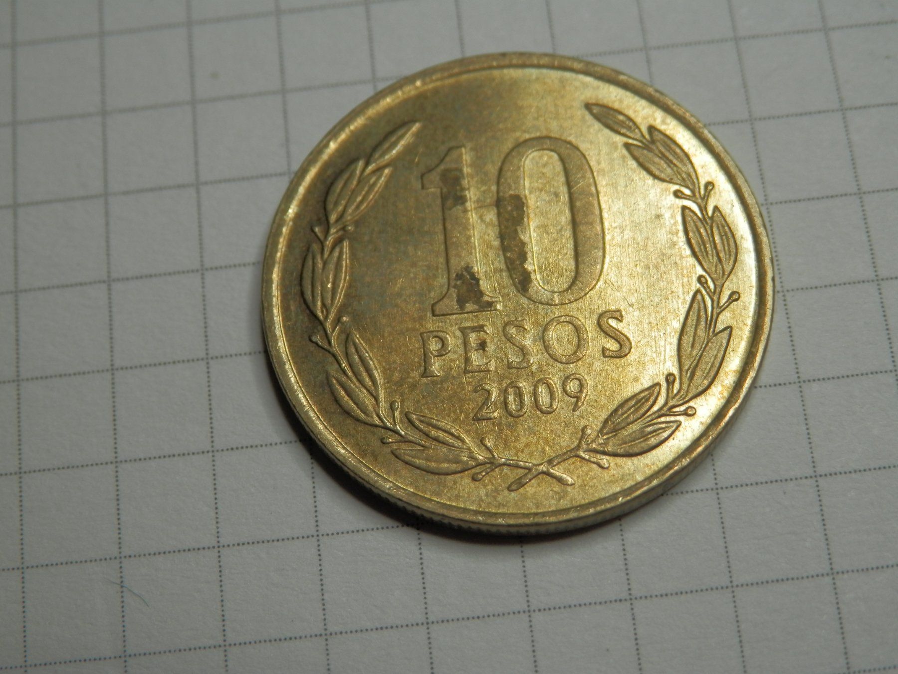 Tutti le monete: Chile 10 Pesos, 2009 – Usato da Weiach venduto da weiach81 1