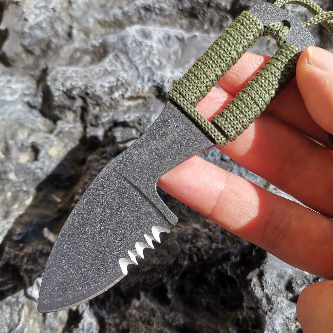 Coltellini militari: cooles Neck Knife – Nuovo (secondo la descrizione) da Tumegl/Tomils venduto da Steinschleuder-Shop 6
