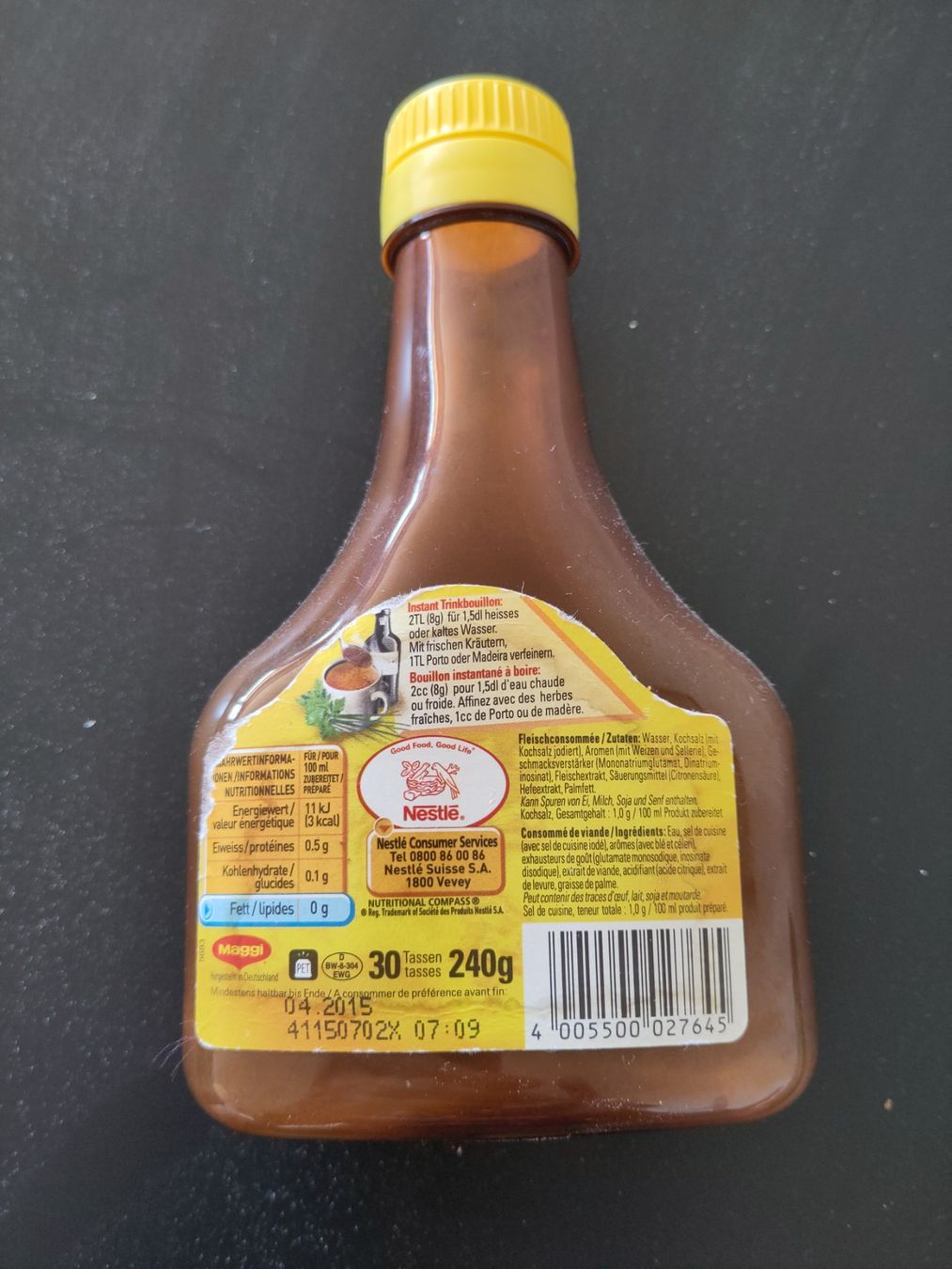 Altro in Stoviglie & Bicchieri: Maggi Retro-Flasche – Usato da Aarwangen venduto da Riverman 1