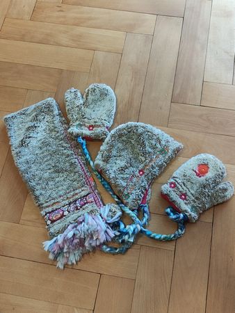 Oilily Winter Set, Schal, Mütze & Handschuhe