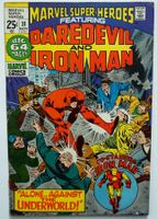 MARVEL SUPER-HEROES #31 DAREDEVIL AND IRON MAN 1971