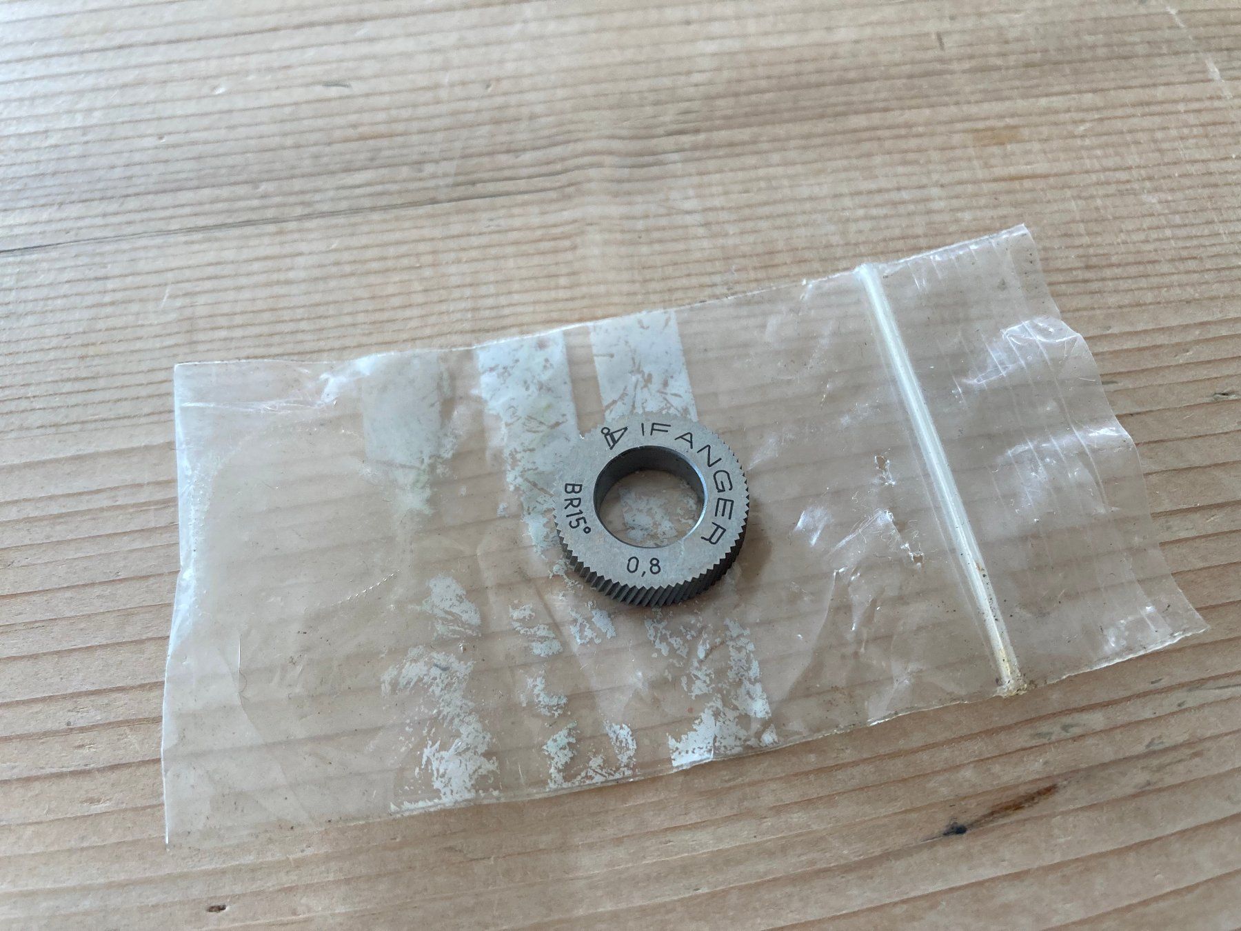 Ifanger Tutti gli attrezzi: Ifanger Rändelfräsrädchen BR15° 0.8mm – Nuovo (secondo la descrizione) da Steinhausen venduto da Schneetiger