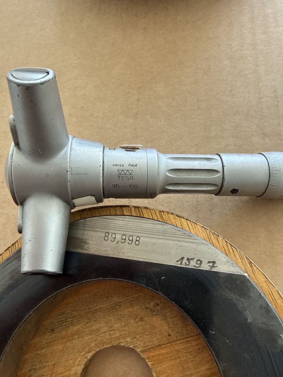 Misurare: Innenmessschraube Mikrometer  90-100mm mit Einstellring  – Usato da Neuhausen venduto da reifen-profis 1