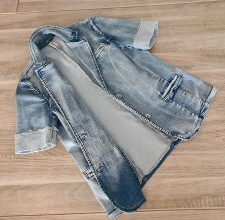 Blazer jean délavé marque "DENIM" (M)