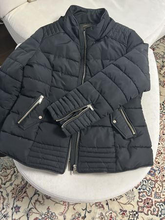Übergangs Jacke, WOMAN schw, Gr. 42-Black Box Woman Porto 8