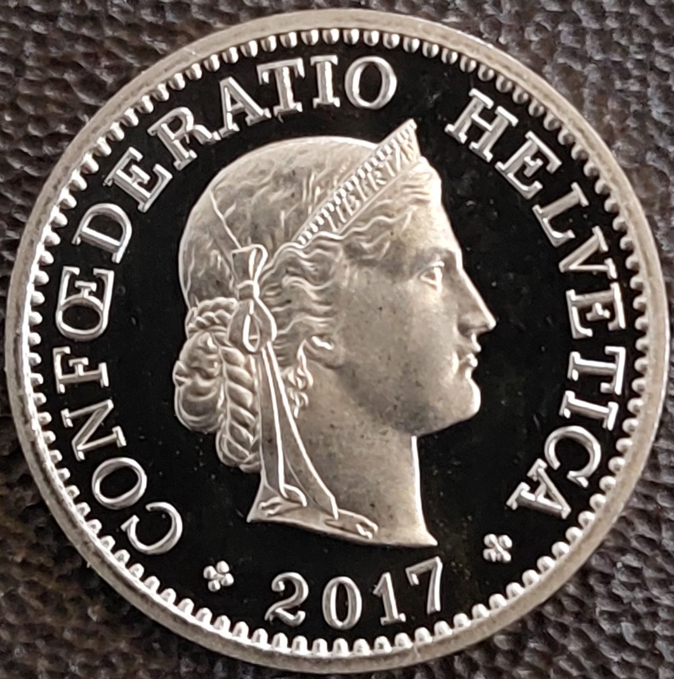Tutti le monete: 10 Rappen 2017 stgl. / aus Münzsatz – Nuovo (secondo la descrizione) da Arch venduto da coinsandmore