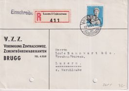 H57) 1944 Brief Olympia 261x , Qualität sehe Scan