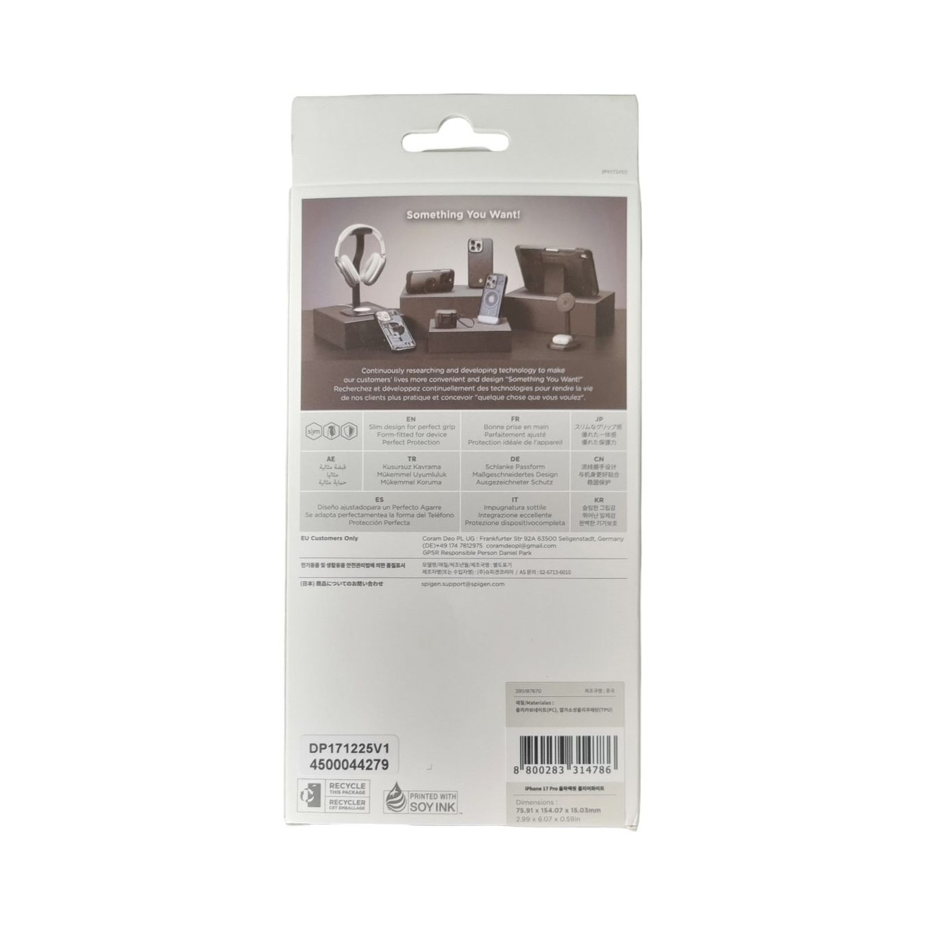 Spigen Cover & Protezioni schermo: SPIGEN IPHONE 17 PRO Hülle Clear White – Nuovo (secondo la descrizione) da Wangen b. Olten venduto da Restwert_Wangen 1