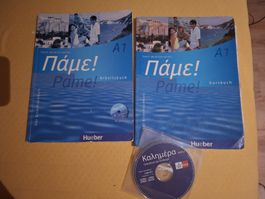 Buch griechisch lernen Anfänger A1 Kursbuch Arbeitsbuch CD