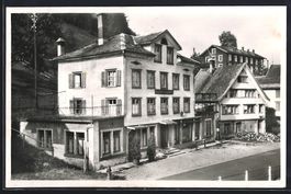 Walzenhausen, Strassenpartie am Restaura